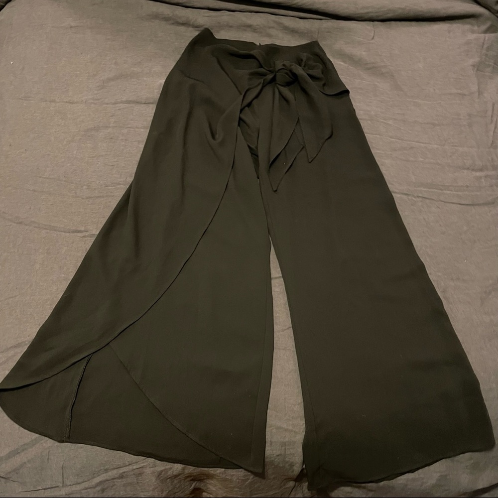 Zara Black Palazzo Pant